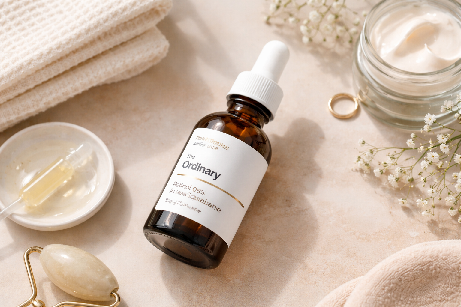 I Tried The Ordinary Retinol 0.5% at 40 — My 4-Week Honest Results